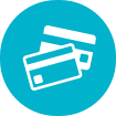 Icon for credit card donations
